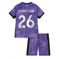 Dres Liverpool Andrew Robertson #26 Tretina pre deti 2023-24 Krátky Rukáv (+ trenírky)